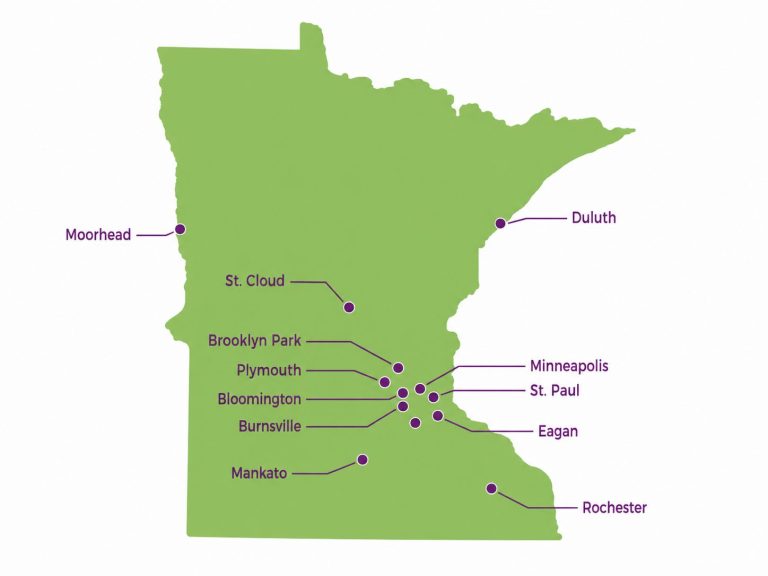 Minnesota DOT SAP service area