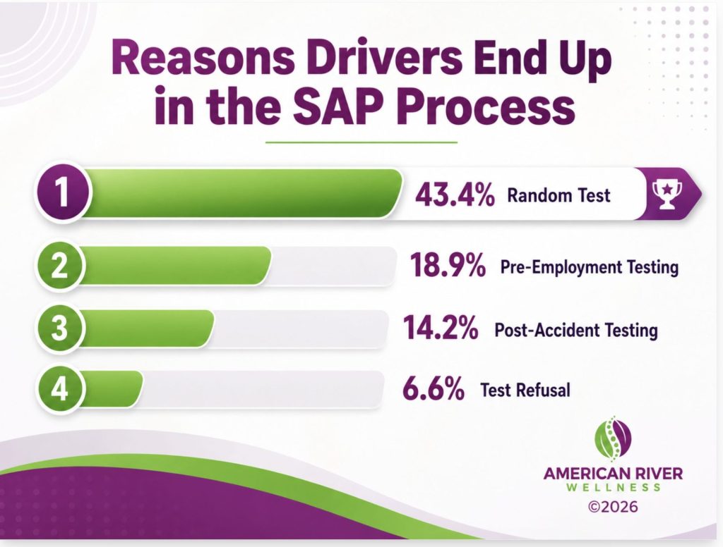 reason drivers end up in sap process
